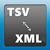TSV转XML